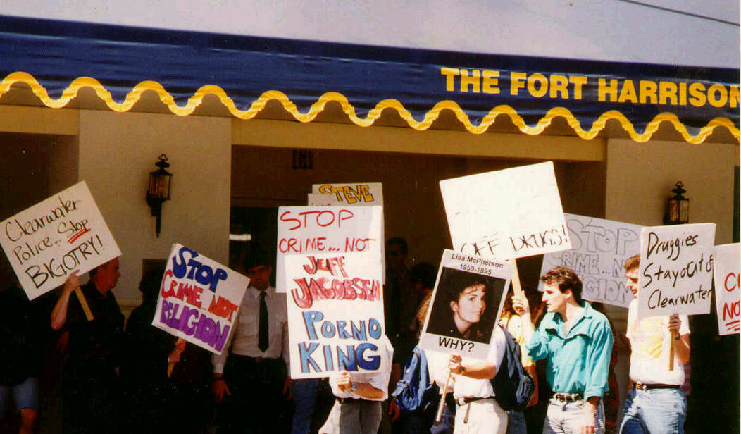 Ft. Harrison protest, Clearwater
